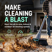 Shark BlastBoss™ Air Blower with BlastBroom™ in Dove Grey