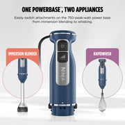 Ninja Power Immersion Blender with Whisk in Deep Navy