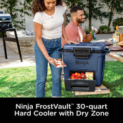 Ninja FrostVault™ 30qt Hard Cooler with Cold Dry Zone in Pink