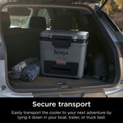 Ninja FrostVault™ 30qt Wheeled Cooler with Cold Dry Zone in Plum
